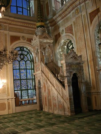 The mihrab of Ortakoy Mosque